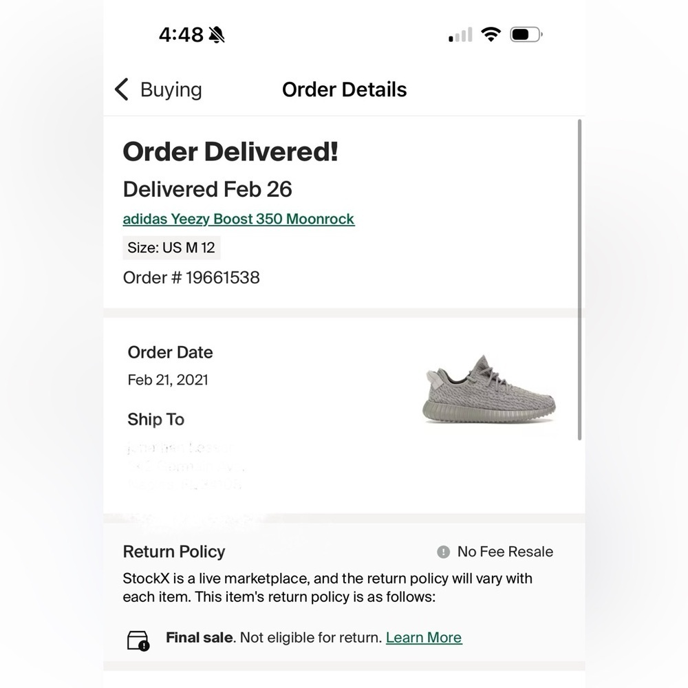 Adidas Yeezys Boost 350 Moonrock NWT NEW OG from 2015 - Picture 2 of 15